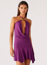 Twilight Tides Mini Dress - Violetta